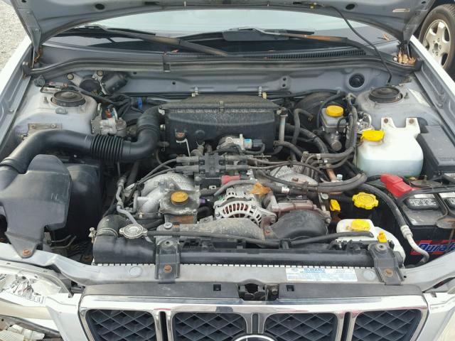 JF1SF65602H726880 - 2002 SUBARU FORESTER S 银色 照片 7