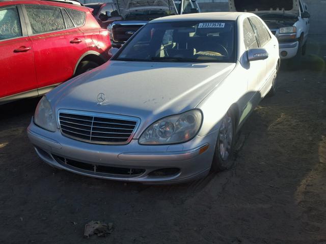 WDBNG75J43A346626 - 2003 MERCEDES-BENZ S 500 SILVER photo 2