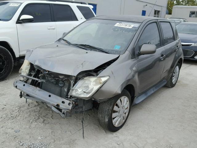 JTKKT624150106489 - 2005 TOYOTA SCION XA GRAY photo 2