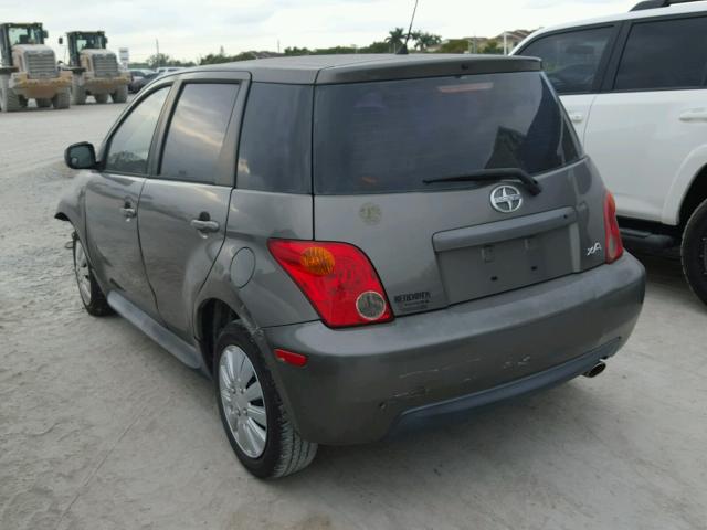 JTKKT624150106489 - 2005 TOYOTA SCION XA GRAY photo 3