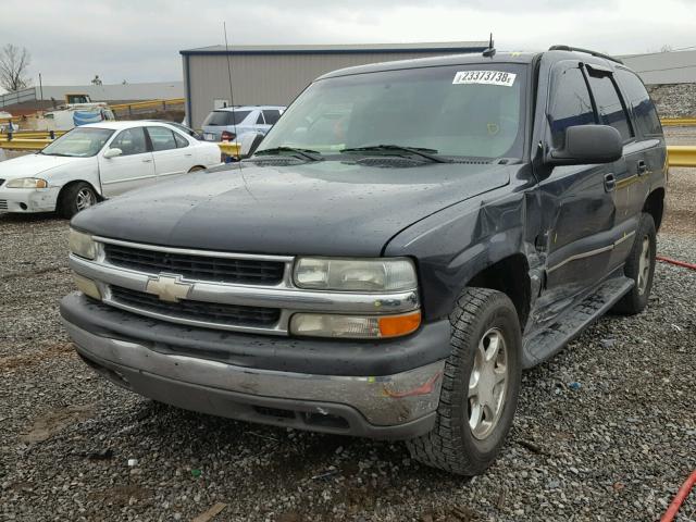 1GNEC13ZX4J121669 - 2004 CHEVROLET TAHOE C150 BLACK photo 2