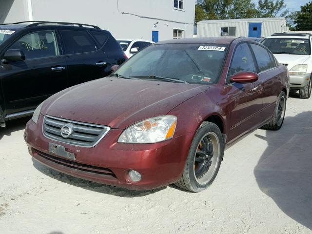 1N4AL11D52C706178 - 2002 NISSAN ALTIMA BAS MAROON photo 2