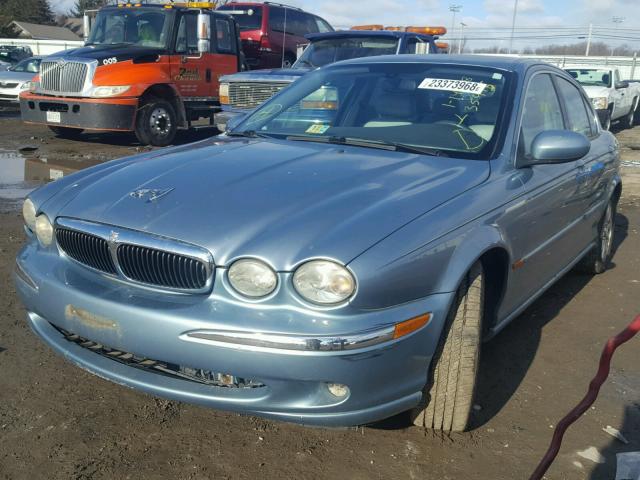 SAJEA51DX3XD13218 - 2003 JAGUAR X-TYPE 2.5 BLUE photo 2