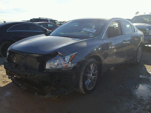 1N4AA5AP9BC858004 - 2011 NISSAN MAXIMA S GRAY photo 2