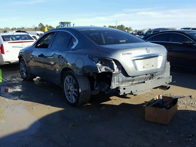 1N4AA5AP9BC858004 - 2011 NISSAN MAXIMA S GRAY photo 3