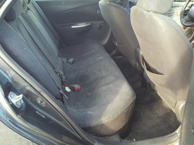 JTDBT923281228017 - 2008 TOYOTA YARIS GRAY photo 6