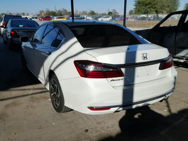 1HGCR2F71GA242806 - 2016 HONDA ACCORD EX WHITE photo 3