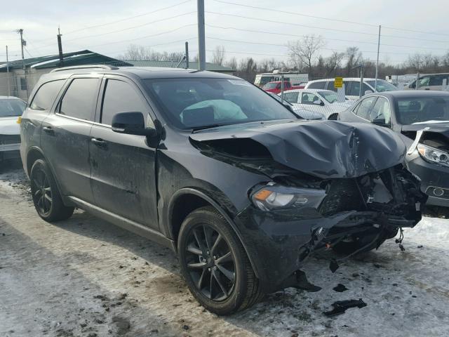 1C4RDJDG2HC771224 - 2017 DODGE DURANGO GT BLACK photo 1