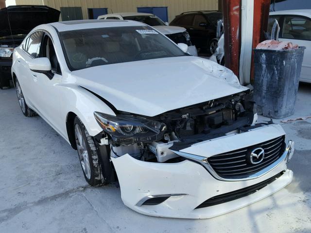 JM1GL1V53H1117786 - 2017 MAZDA 6 TOURING WHITE photo 1