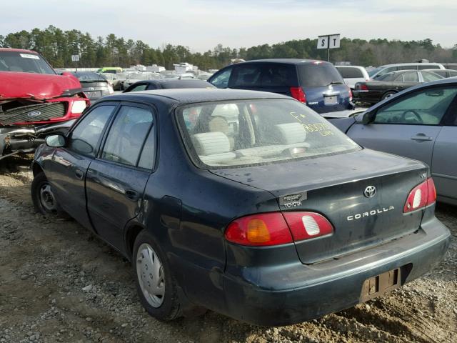 1NXBR12E8XZ213922 - 1999 TOYOTA COROLLA VE GREEN photo 3