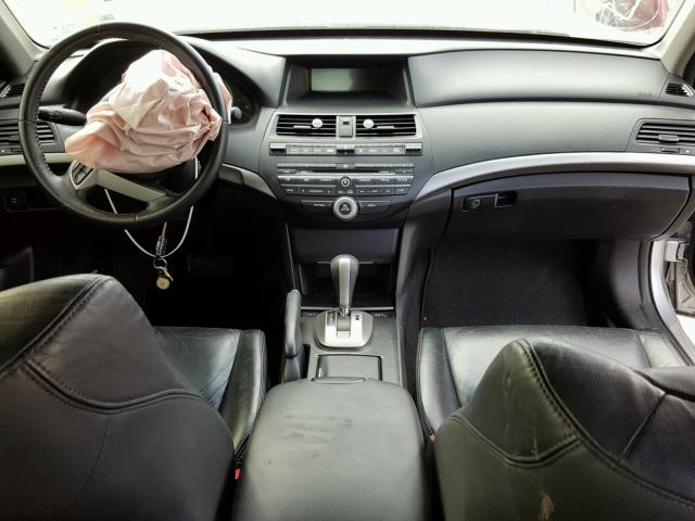 1HGCP26899A073605 - 2009 HONDA ACCORD EXL SILVER photo 9