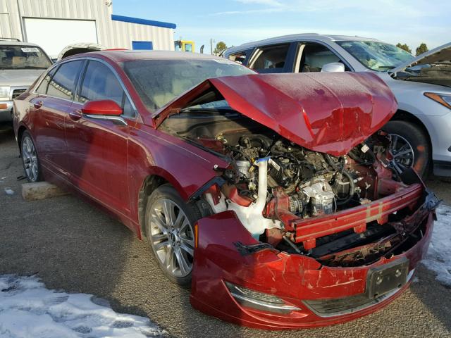 3LN6L2JK2DR816366 - 2013 LINCOLN MKZ RED photo 1