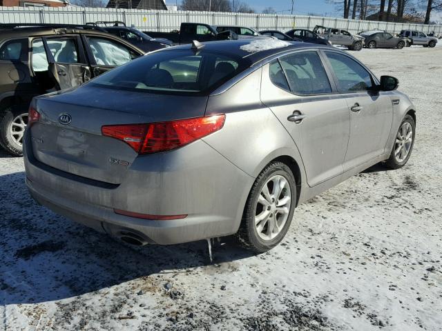 5XXGN4A73CG079119 - 2012 KIA OPTIMA EX CHARCOAL photo 4