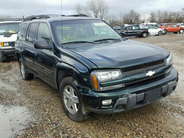 1GNET16P436246503 - 2003 CHEVROLET TRAILBLAZE GREEN photo 1