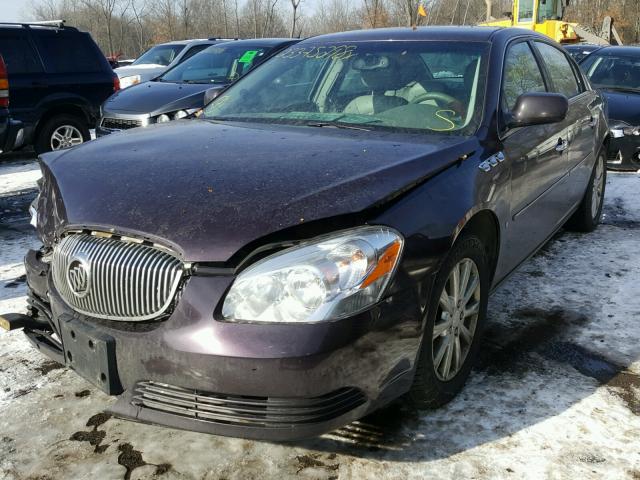 1G4HD57129U101609 - 2009 BUICK LUCERNE CX PURPLE photo 2