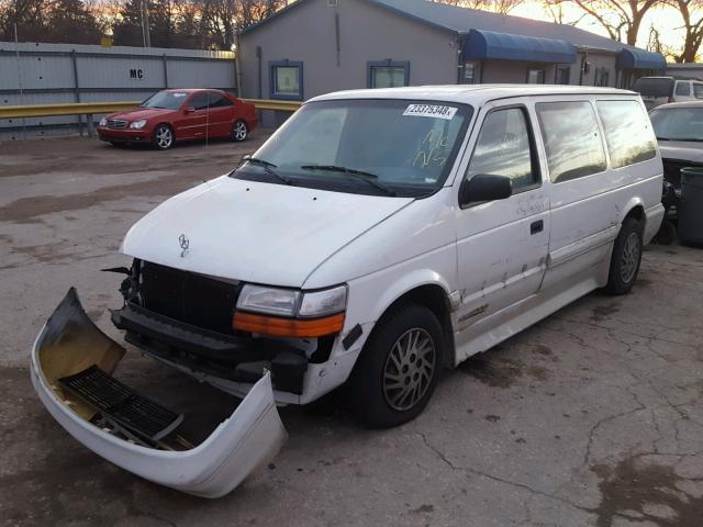 1B4GH2437RX252014 - 1994 DODGE GRAND CARA WHITE photo 2