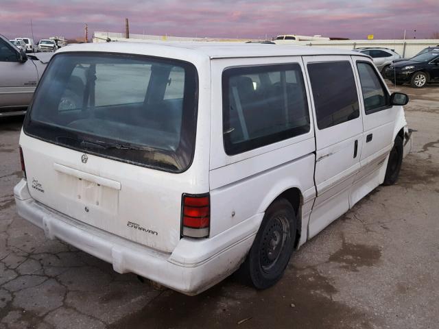 1B4GH2437RX252014 - 1994 DODGE GRAND CARA WHITE photo 4