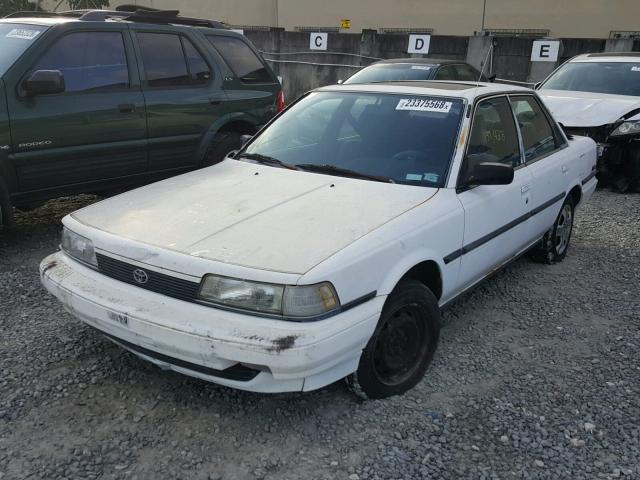 4T1SV21E0MU286328 - 1991 TOYOTA CAMRY DLX WHITE photo 2