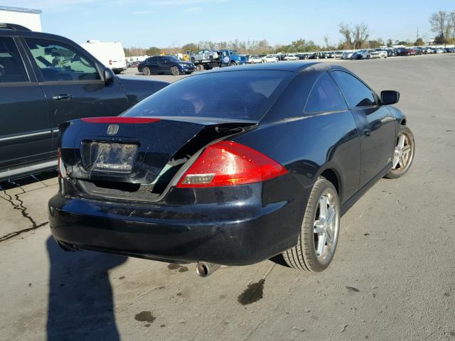 1HGCM72306A010632 - 2006 HONDA ACCORD LX BLACK photo 4