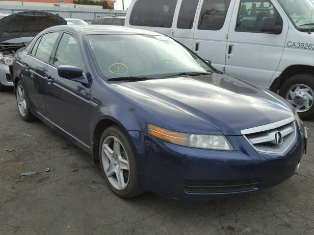 19UUA66255A074785 - 2005 ACURA TL BLUE photo 1