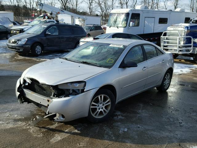 1G2ZG558764287857 - 2006 PONTIAC G6 SE1 SILVER photo 2