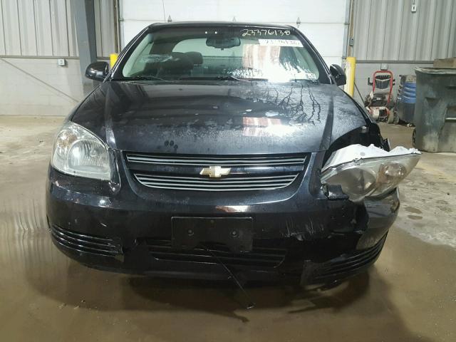 1G1AE1F5XA7205793 - 2010 CHEVROLET COBALT 2LT BLACK photo 9