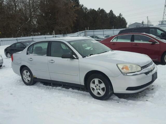 1G1ZT528X4F215895 - 2004 CHEVROLET MALIBU LS SILVER photo 1