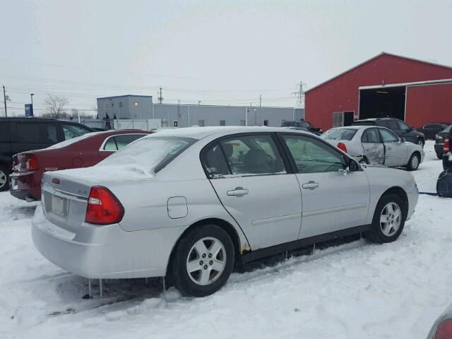 1G1ZT528X4F215895 - 2004 CHEVROLET MALIBU LS SILVER photo 4