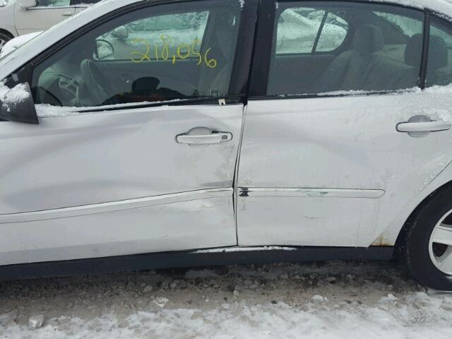 1G1ZT528X4F215895 - 2004 CHEVROLET MALIBU LS ვერცხლისფერი ფოტო 9