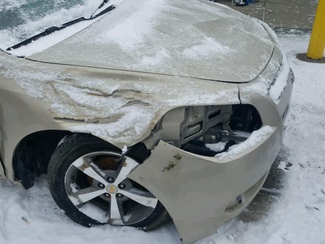 1G1ZJ57BX94222939 - 2009 CHEVROLET MALIBU 2LT CREAM photo 9