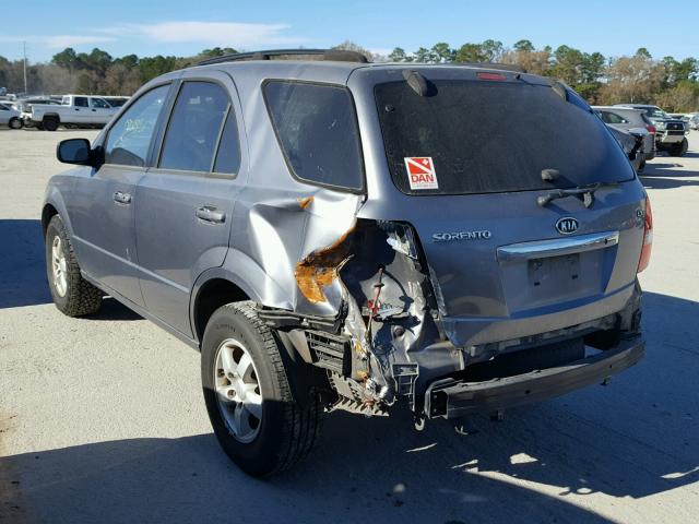 KNDJD735285803027 - 2008 KIA SORENTO EX GRAY photo 3