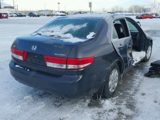 1HGCM56404A805362 - 2004 HONDA ACCORD LX GRAY photo 4