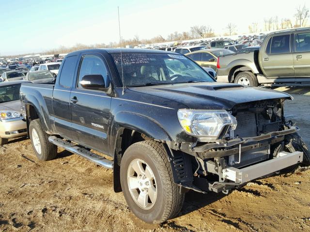 5TFUU4EN4EX102482 - 2014 TOYOTA TACOMA BLACK photo 1