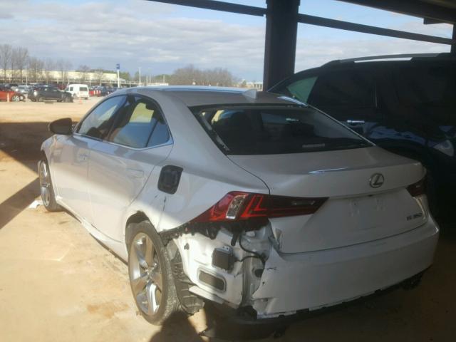 JTHBE1D27E5006947 - 2014 LEXUS IS 350 WHITE photo 3