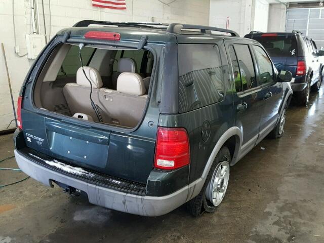 1FMZU73E92UA26499 - 2002 FORD EXPLORER X GREEN photo 4