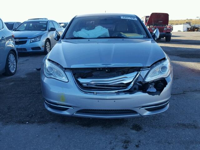 1C3CCBABXDN642190 - 2013 CHRYSLER 200 LX SILVER photo 9