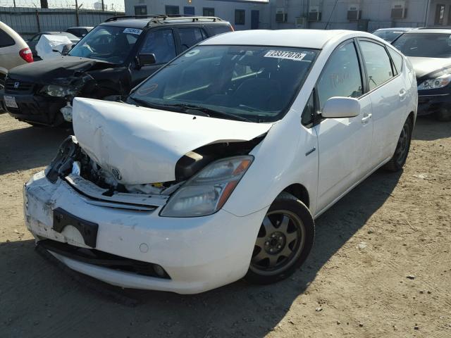 JTDKB20U493502670 - 2009 TOYOTA PRIUS WHITE photo 2