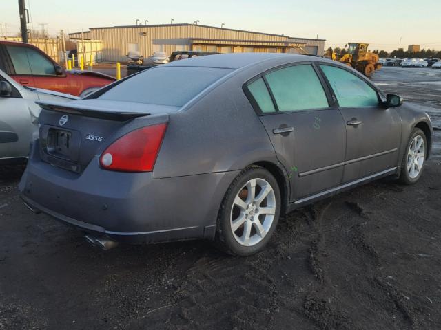 1N4BA41E37C848413 - 2007 NISSAN MAXIMA SE GRAY photo 4