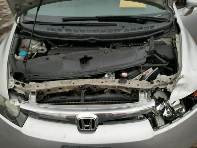 1HGFA16557L088831 - 2007 HONDA CIVIC LX SILVER photo 7