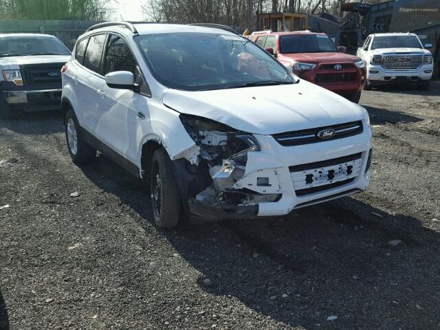 1FMCU9GX4EUB36362 - 2014 FORD ESCAPE SE WHITE photo 1