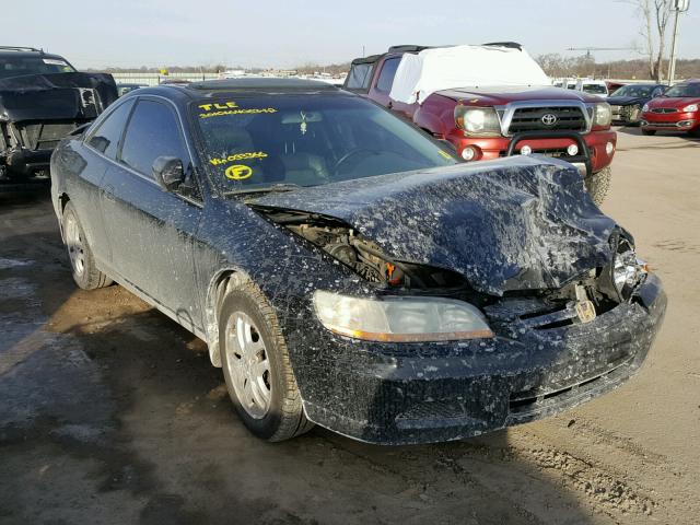 1HGCG22522A033366 - 2002 HONDA ACCORD EX BLACK photo 1