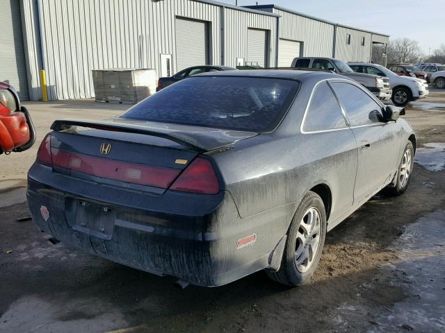 1HGCG22522A033366 - 2002 HONDA ACCORD EX BLACK photo 4