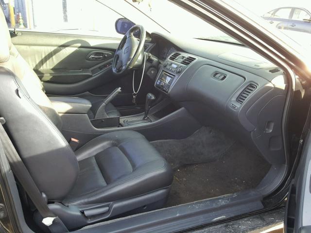 1HGCG22522A033366 - 2002 HONDA ACCORD EX BLACK photo 5