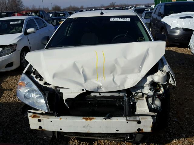 1G2ZG57B384200208 - 2008 PONTIAC G6 BASE WHITE photo 7