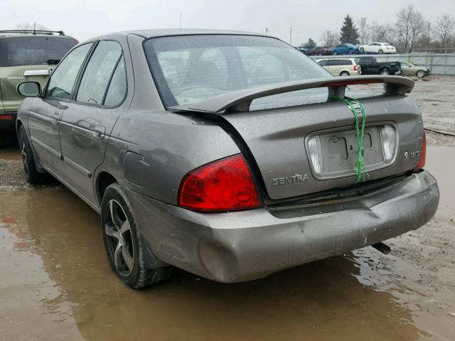 3N1CB51DX5L461645 - 2005 NISSAN SENTRA 1.8 GRAY photo 3