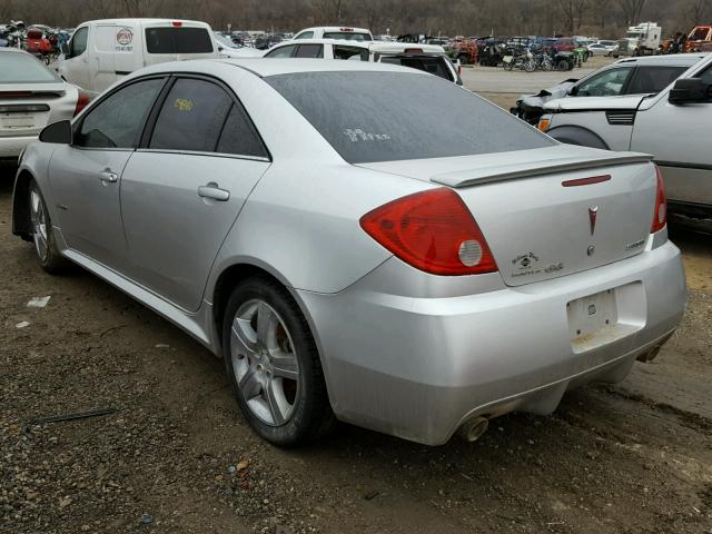 1G2ZM577094221460 - 2009 PONTIAC G6 GXP SILVER photo 3