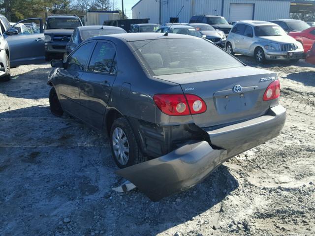 1NXBR32E96Z624126 - 2006 TOYOTA COROLLA CE GRAY photo 3