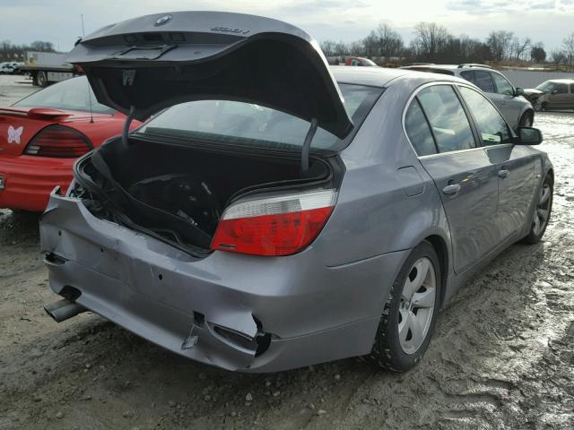 WBANA73574B057600 - 2004 BMW 530 I GRAY photo 4