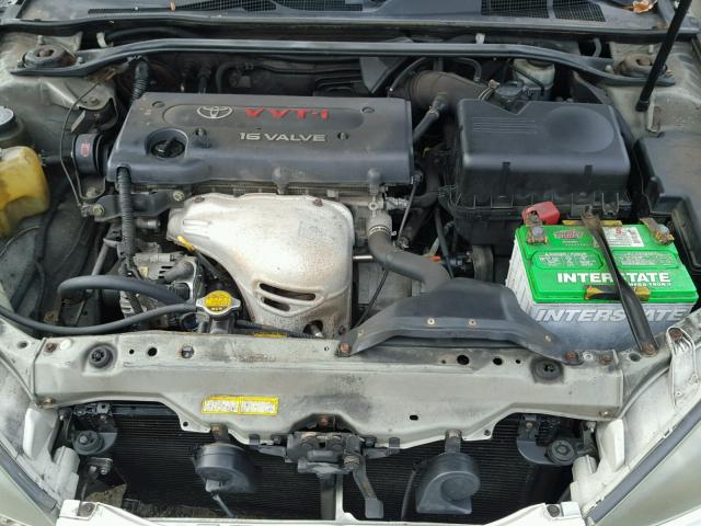 JTDBE30KX20003035 - 2002 TOYOTA CAMRY LE SILVER photo 7