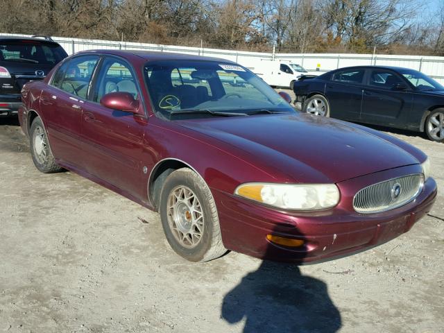 1G4HP54K414246658 - 2001 BUICK LESABRE CU MAROON photo 1